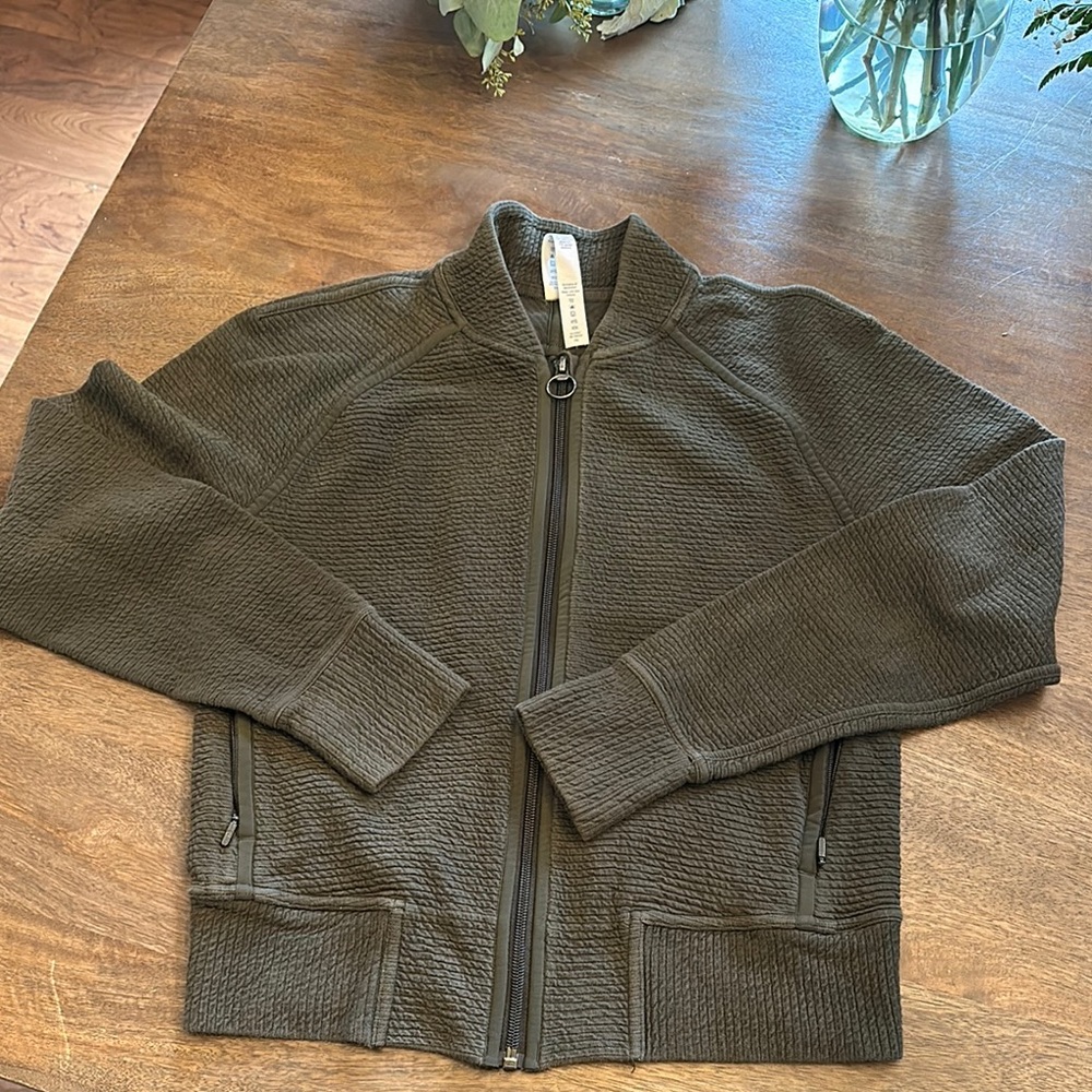 lululemon athletica olive jacket
